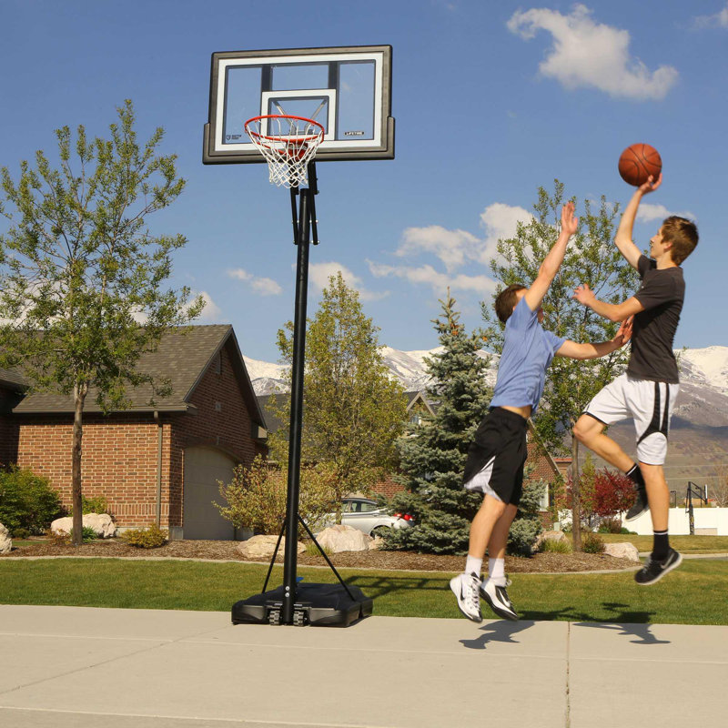 Lifetime Height Adjustable Portable Basketball Hoop (50" Polycarbonate